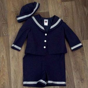 Good Lad navy sailor nautical 3 piece outfit